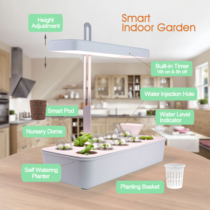 GrowLED Grow Light Herbs & Reviews Wayfair